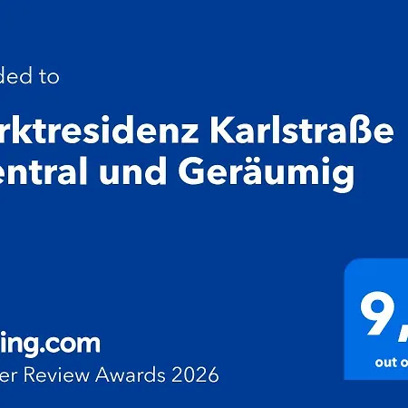 Appartement Marktresidenz Karlstrasse - Zentral Und Geraeumig Eisenach